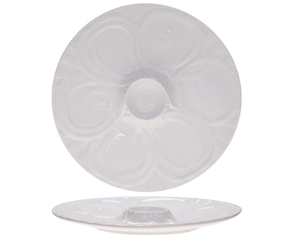 Plato para ostras Cosy & Trendy Blanco ø 29 cm