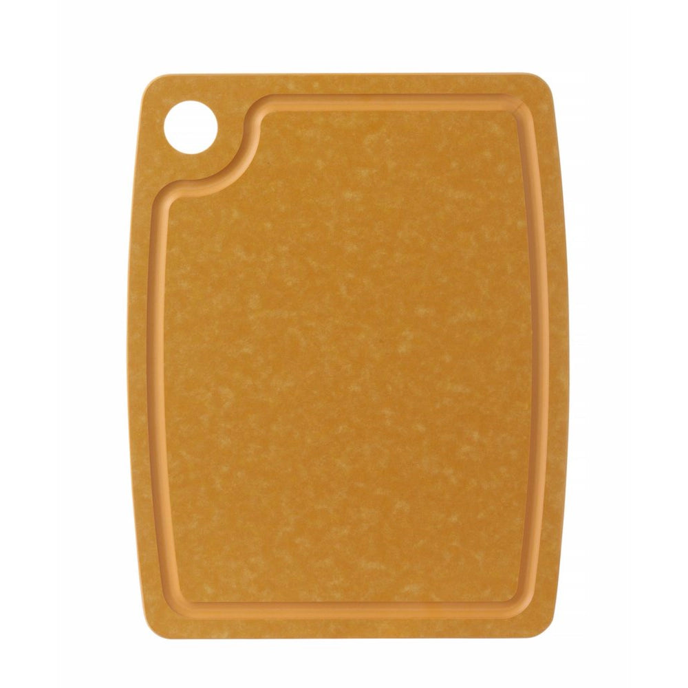 Hendi tabla de cortar marrón fibra de madera 440x325x6 mm