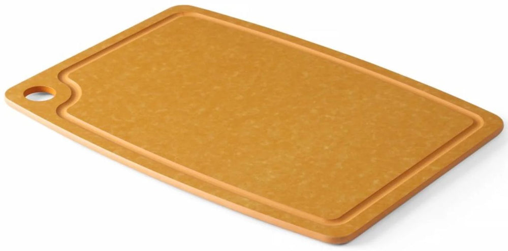 Hendi tabla de cortar marrón fibra de madera 440x325x6 mm