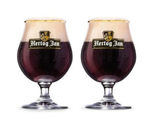 Cáliz de cerveza Hertog Jan con pie 250 ml - 2 unidades