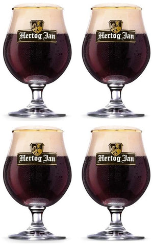 Hertog Jan Vasos de cerveza - Jarras de cerveza 250 ml - 4 unidades
