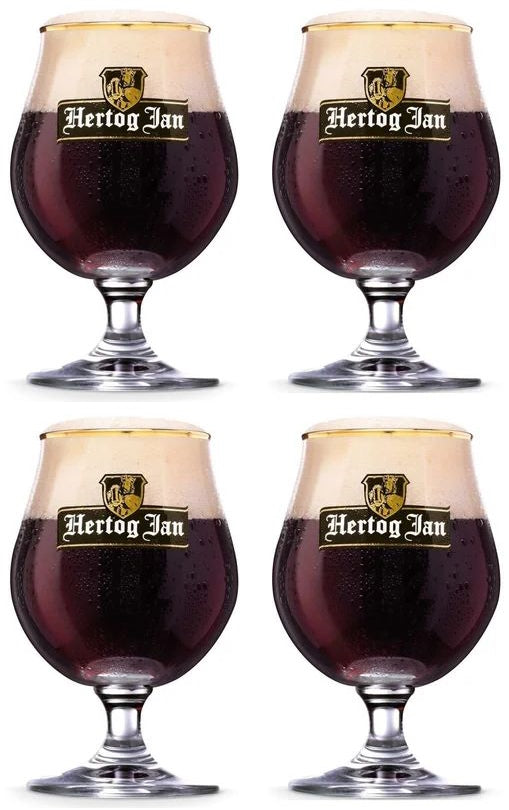 Hertog Jan Vasos de cerveza - Jarras de cerveza 250 ml - 4 unidades