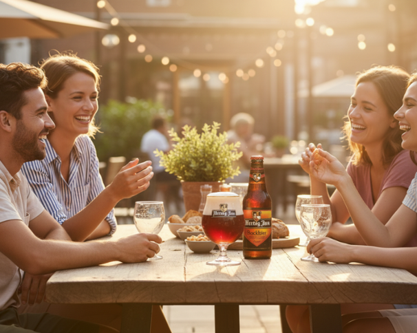 Cáliz de cerveza Hertog Jan con pie 250 ml - 2 unidades