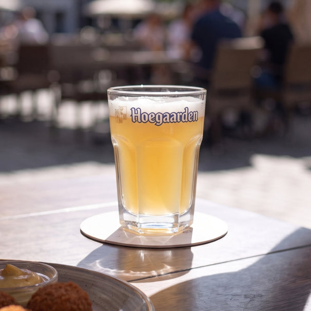 Vasos de cerveza Hoegaarden Witbier 250 ml - 4 piezas