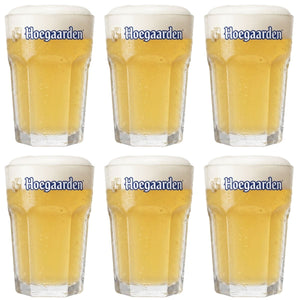 Vasos de cerveza Hoegaarden Witbier - 250 ml - 6 unidades
