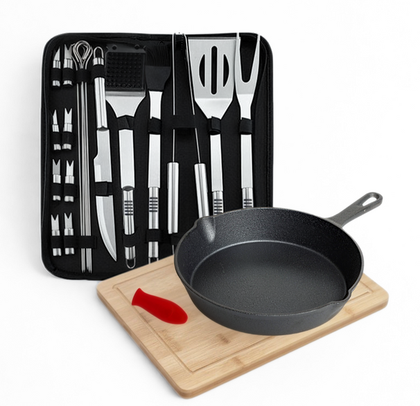 Blackwell Caja de Barbacoa & Parrilla XL – Herramientas/Accesorios para BBQ - Regalo