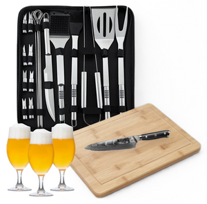 Blackwell Caja de Barbacoa & Parrilla XXL – Herramientas/Accesorios para BBQ - Regalo