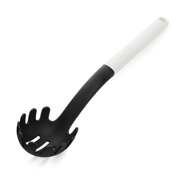 KitchenAid Cuchara para espaguetis Classic Porcelana blanca 34 cm