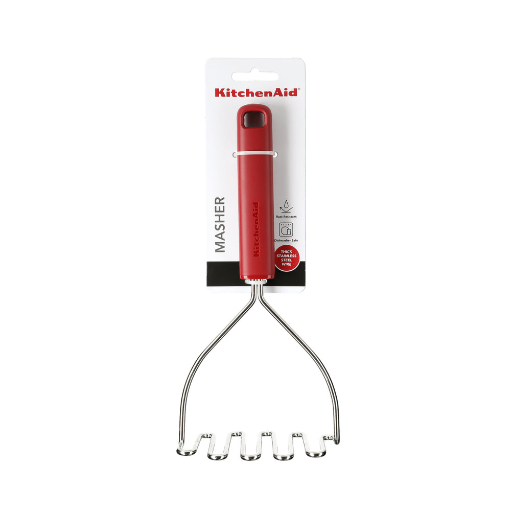 KitchenAid Machacador de patatas Classic Rojo emperador 25.5 cm