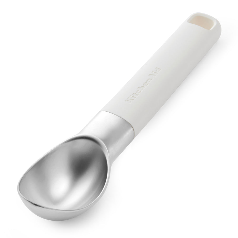 KitchenAid Cuchara para helado Classic Porcelana blanca 21 cm