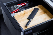 Cuchillo Santoku Gourmet 18 cm + protector de cuchillo gratis
