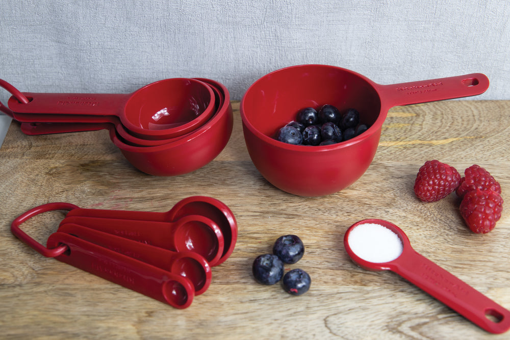 KitchenAid Cucharas Medidoras Core Rojo Emperador