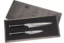 Set de cuchillos Kai Shun Classic - acero damasco de 32 capas - (Cuchillo de oficina + Cuchillo universal) 2 piezas - DMS-210