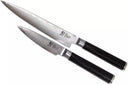 Set de cuchillos Kai Shun Classic - acero damasco de 32 capas - (Cuchillo de oficina + Cuchillo universal) 2 piezas - DMS-210