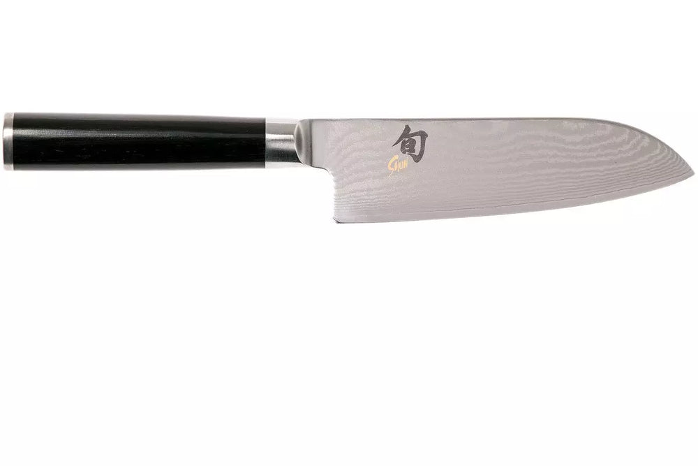 Cuchillo Santoku Kai Shun Classic - acero damasco de 32 capas - 13.75 cm - DM-0727