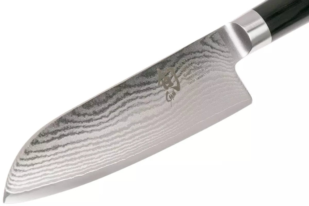 Cuchillo Santoku Kai Shun Classic - acero damasco de 32 capas - 13.75 cm - DM-0727