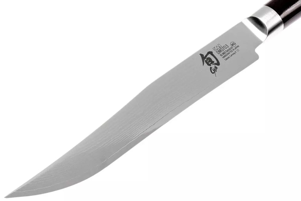 Cuchillo para trinchar / Cuchillo para carne Shun Classic - 32 capas de acero damasco - 20 cm - DM-0703