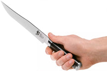 Cuchillo para trinchar / Cuchillo para carne Shun Classic - 32 capas de acero damasco - 20 cm - DM-0703