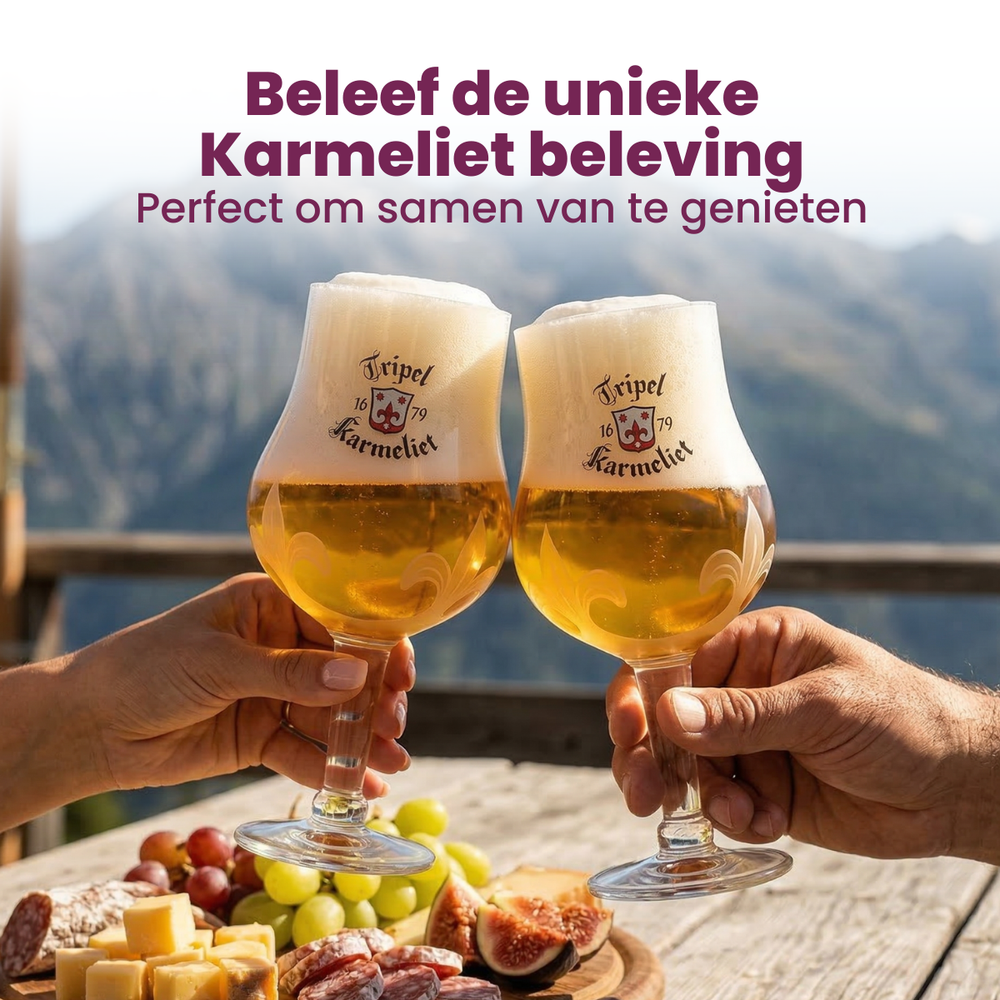 Karmeliet Vasos de cerveza 330 ml - 4 unidades