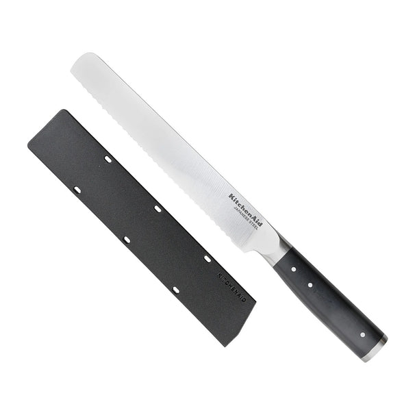 Cuchillo para pan Gourmet 20 cm + protector de cuchillo gratis
