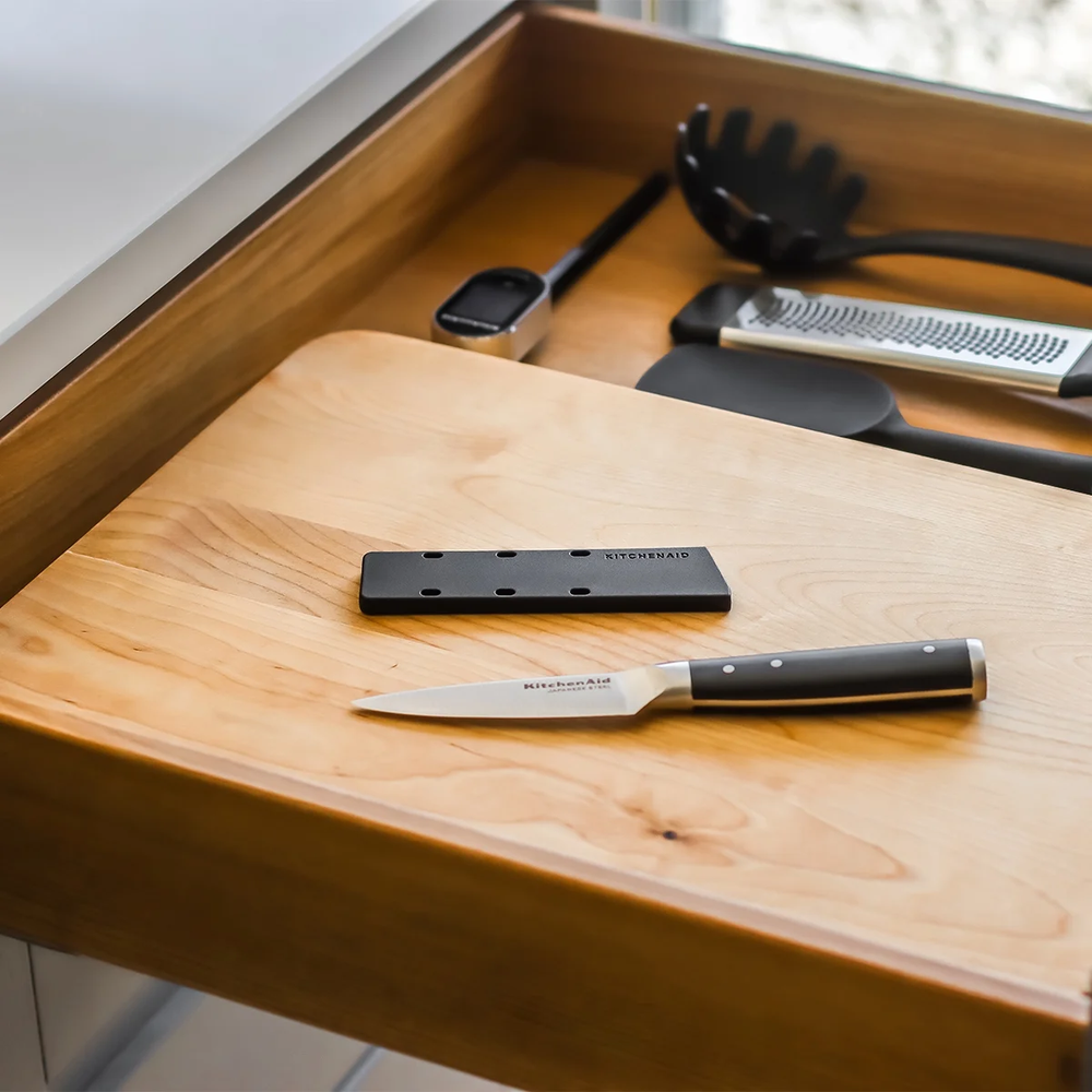 Cuchillo de oficina Gourmet 9 cm + protector de cuchillo gratis