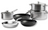 KitchenAid Set de ollas Multi-Ply Acero Inoxidable 6 piezas - Olla ø 20, 24 cm, Cazo ø 16 cm y Sartén ø 24 cm + Sartén Classic Forged ø 24 y 28 cm