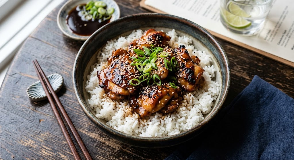 Aziatische comfort food op zijn best, zo uit de rijstkoker.