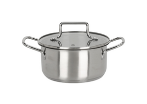 Cookinglife Olla Essential Steel acero inoxidable Ø 16 cm - 1.3 litros - apta para todas las fuentes de calor