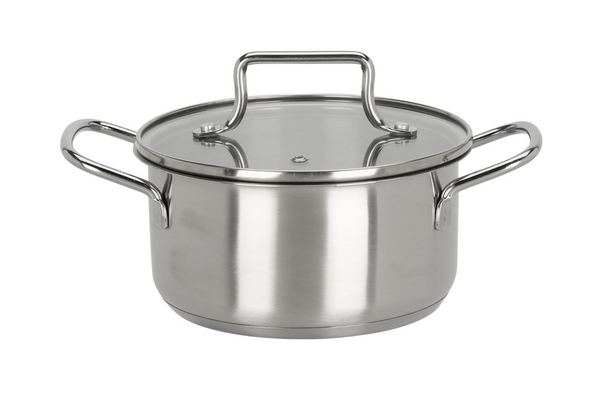 Cookinglife Olla Essential Steel acero inoxidable Ø 18 cm - 1.9 litros - apta para todas las fuentes de calor