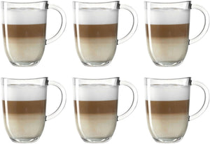 Leonardo Vasos para Latte Macchiato - Napoli 380 ml - 6 unidades - Resistente al calor