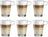 Vasos para Latte Macchiato Leonardo Senso - Apilables - 350 ml - 6 piezas