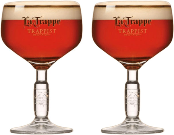 Vasos de cerveza La Trappe tipo cáliz 250 ml - 2 unidades