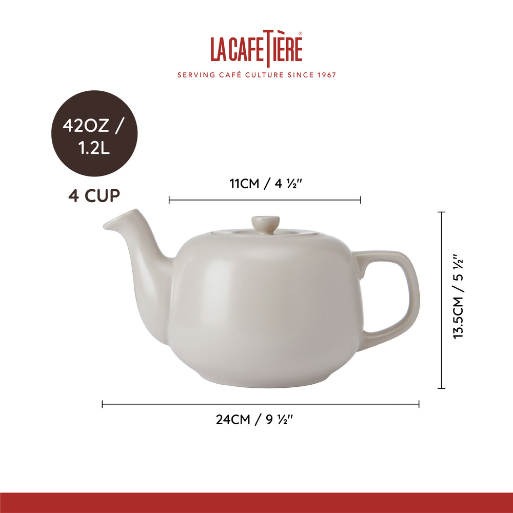 La Cafetière Tetera Classic Latte - Cerámica - 1.2 litros