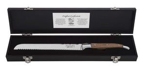 Cuchillo para pan Laguiole Style de Vie Madera de olivo