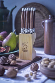 Cuchillos para steak Laguiole Style de Vie Premium Line Madera - 6 piezas