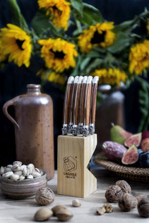 Cuchillos para steak Laguiole Style de Vie Premium Line Madera - 6 piezas