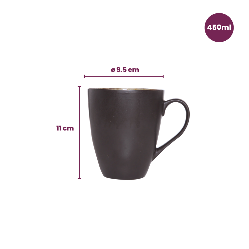 Cosy & Trendy Tazas / Vasos - Laguna Blue Grey - 450 ml - 4 piezas