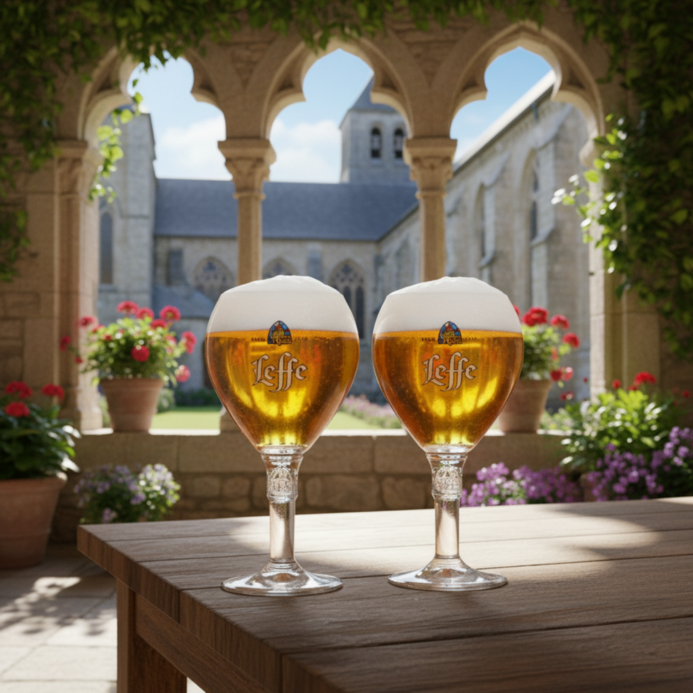 Vasos de cerveza Leffe 250 ml - 4 piezas