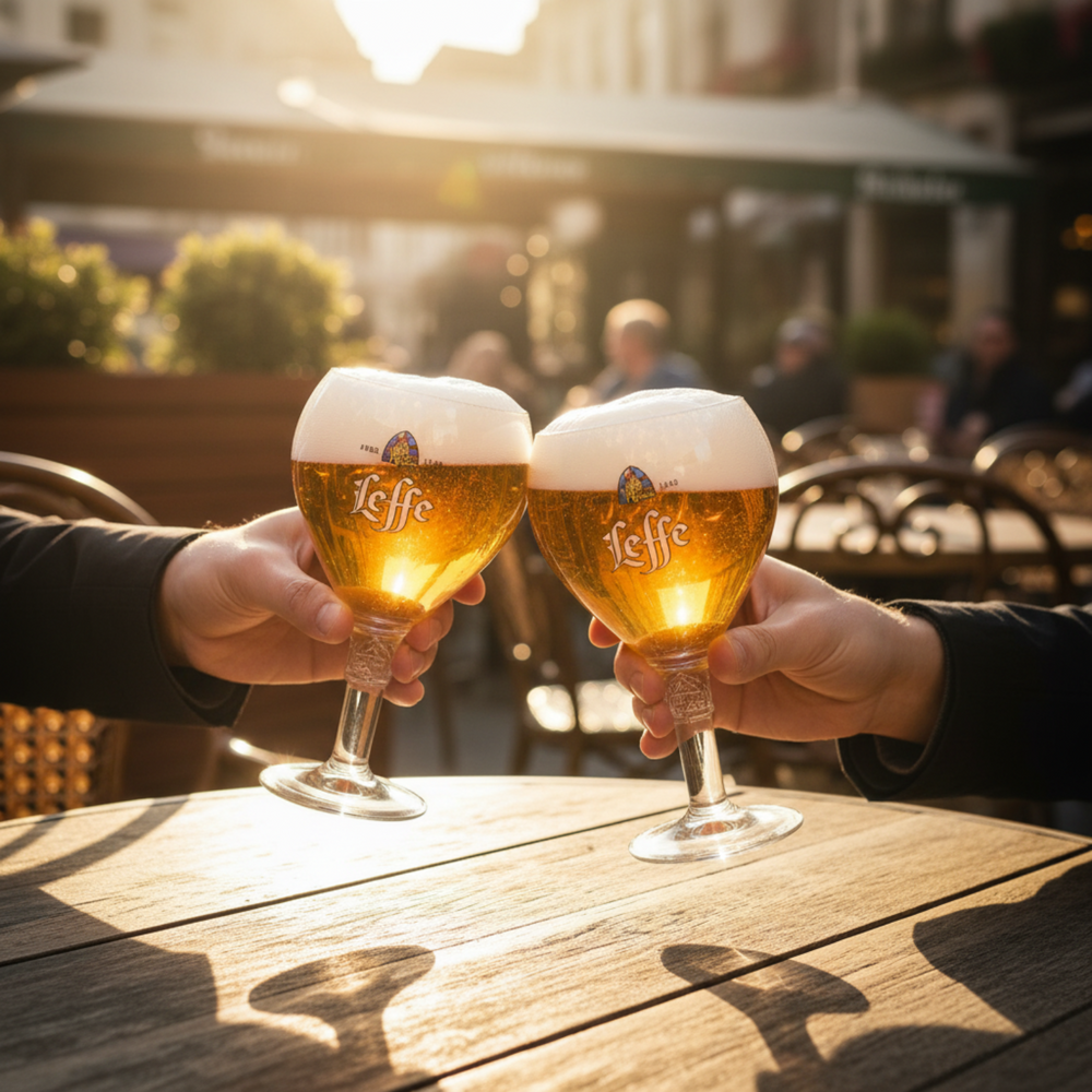 Vasos de cerveza Leffe 250 ml - 4 piezas