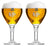 Vasos de cerveza Leffe 250 ml - 2 unidades