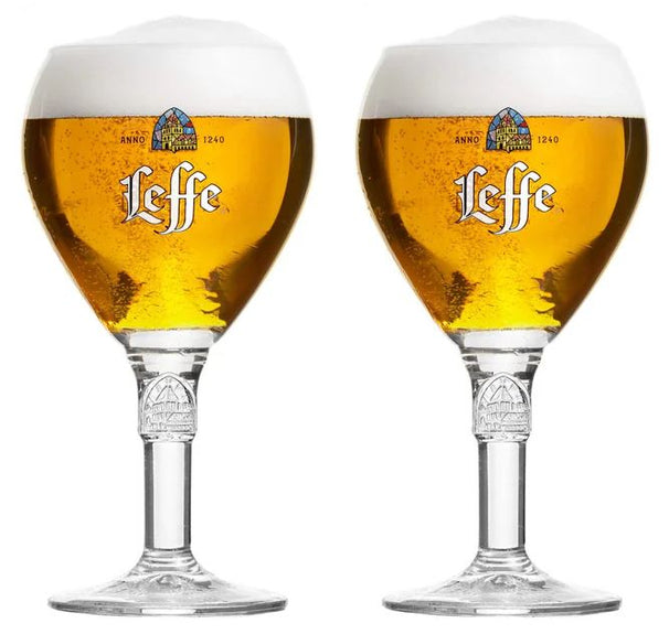Vasos de cerveza Leffe 250 ml - 2 unidades