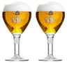 Vasos de cerveza Leffe 250 ml - 2 unidades
