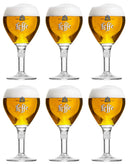 Vasos de cerveza Leffe 250 ml - 6 unidades