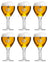 Vasos de cerveza Leffe 250 ml - 6 unidades