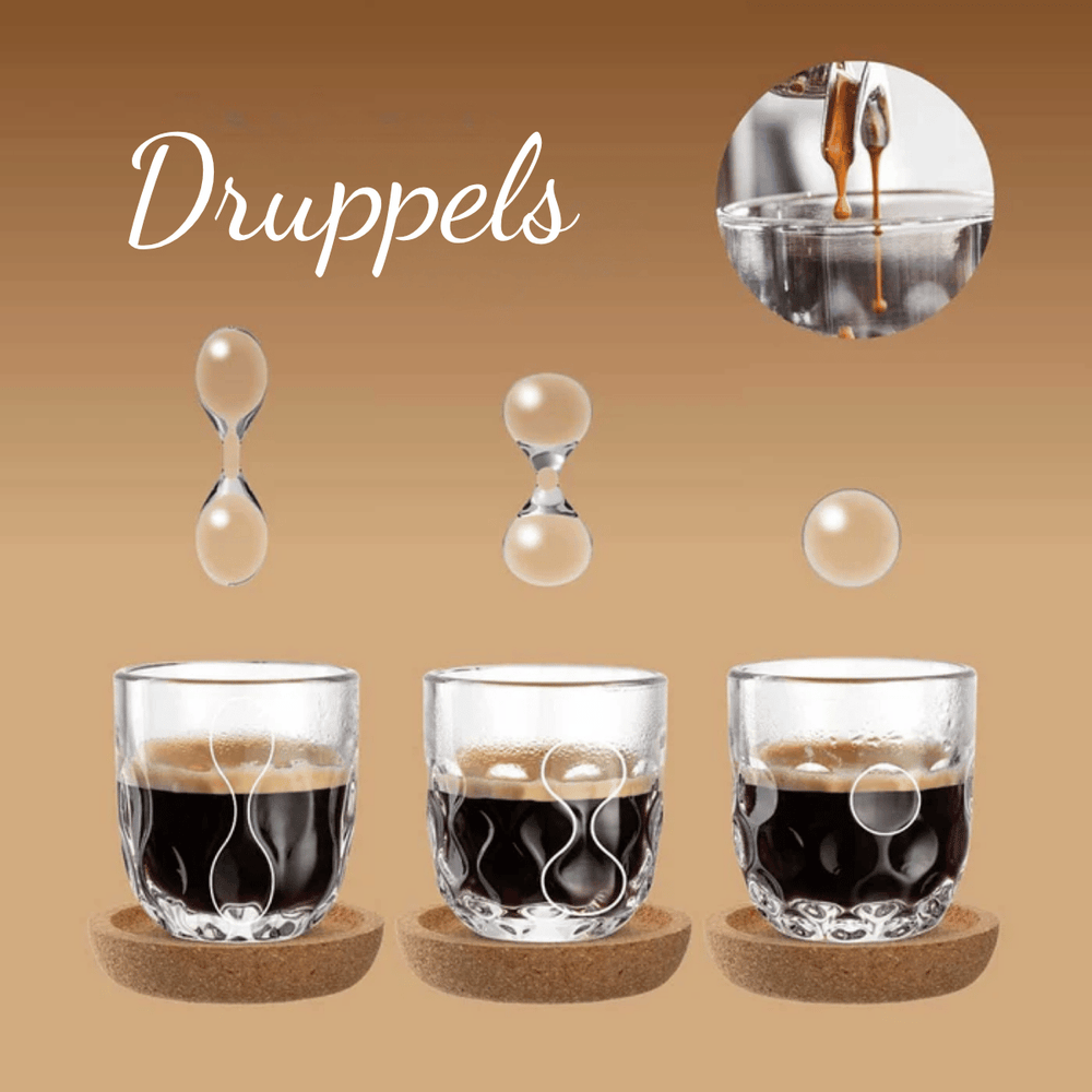 Vasos de espresso Leonardo - Gocce Uno - 60 ml - 2 unidades