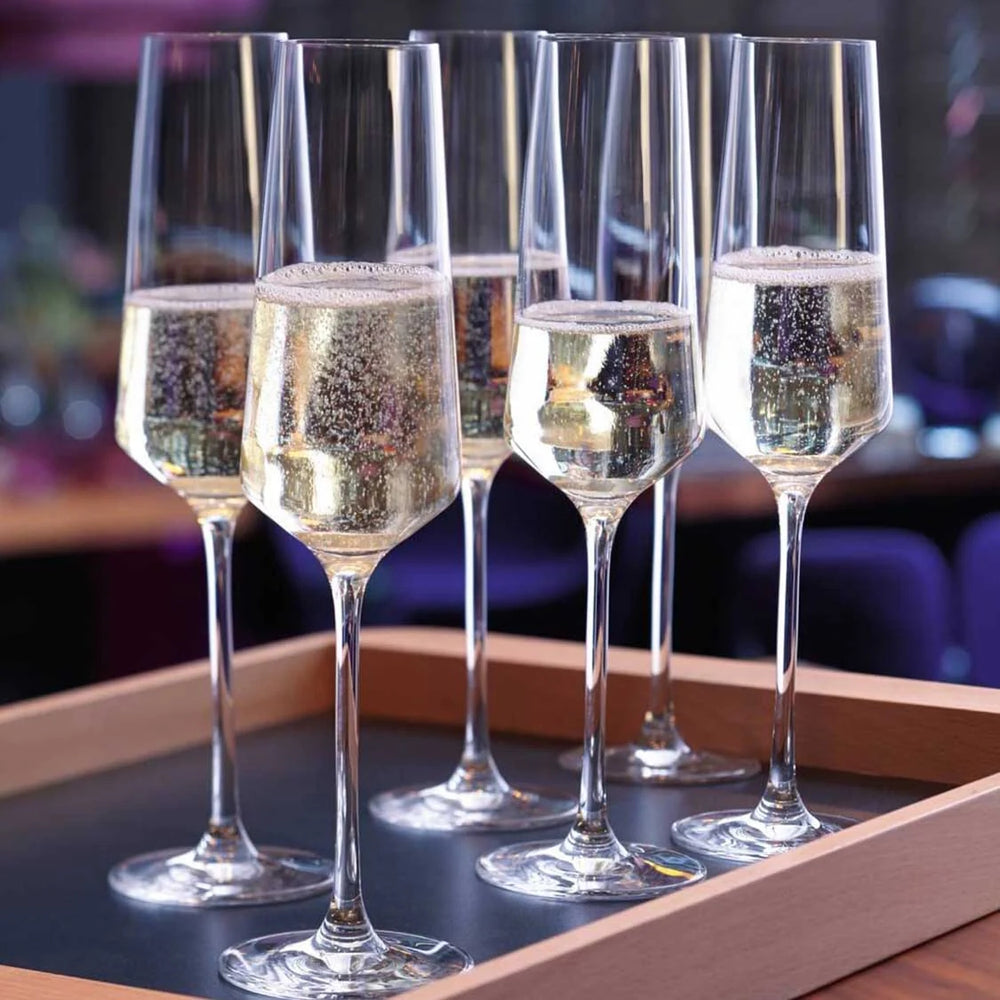 Copas de champán Leonardo - Flutes - Puccini - 280 ml - 6 piezas