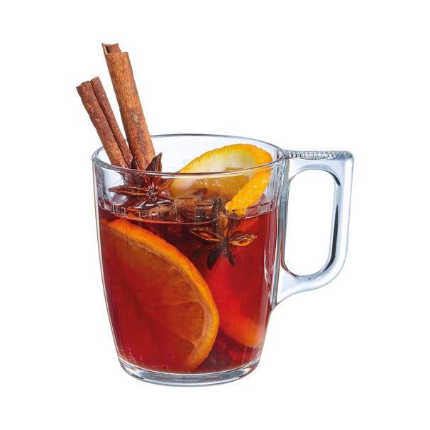 Tazas de té Luminarc Central 250 ml - resistentes al calor - 6 unidades