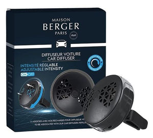 Difusor de ambientador para coche Maison Berger ON/OFF - con intensidad ajustable - Tech Smart - Sin recarga