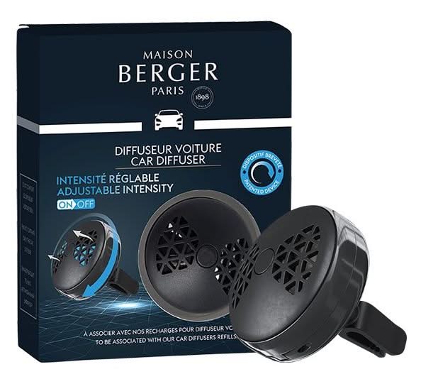 Difusor de ambientador para coche Maison Berger ON/OFF - con intensidad ajustable - Tech Smart - Sin recarga