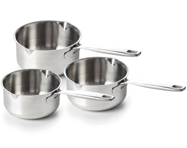 Set de cacerolas Beka Maestro 5 capas 3 piezas - ø 16, 18 y 20 cm - apto para todas las fuentes de calor